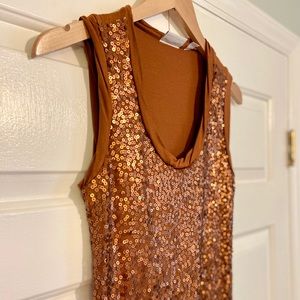 NWOT - NY&Co. sequin sleeveless top